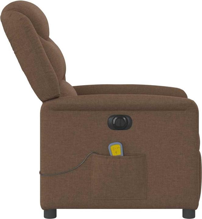 Immagine prodotto VidaXL Sedia da massaggio elettrica in tessuto marrone