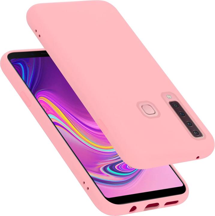 Produktbild Cadorabo TPU Liquid Silicone Case Hülle für Samsung Galaxy A9 2018 (Samsung Galaxy A9 (2018))