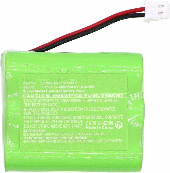 Image du produit CoreParts Batterie 7.2V 2000mAh 14.40Wh (2000 mAh)