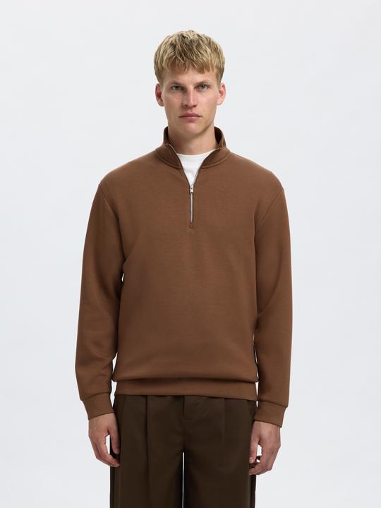 Actual product image Selected Homme Slhemanuel Soft Zip High Neck Sweat Noos (XL)