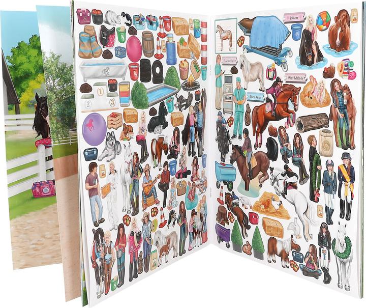 Immagine prodotto Magni Libro di adesivi Miss Melody Stickerworld