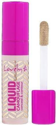 Actual product image Lovely Liquid Camouflage Intensely Covering Camouflage For The Face 02 8Ml (02)