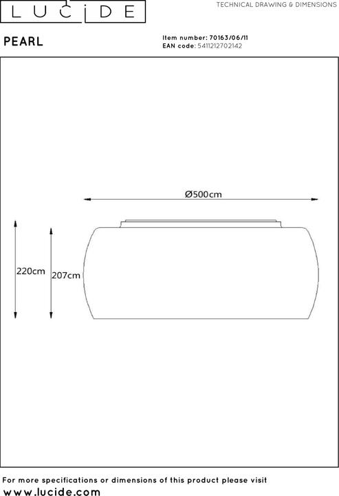 Immagine prodotto Lucide Perla (G9)