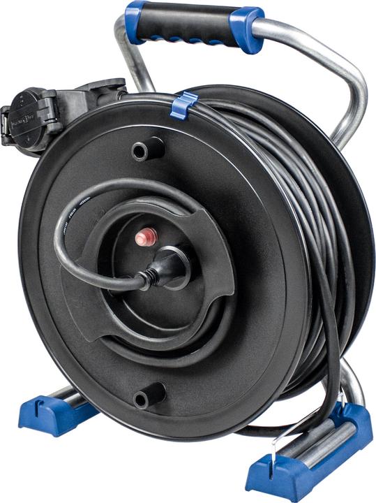 Image du produit As - Schwabe 23247 Kit enrouleur de câble 40.00 m Noir Fiche à contact de protection (40 m, 2.50 mm²² mm)