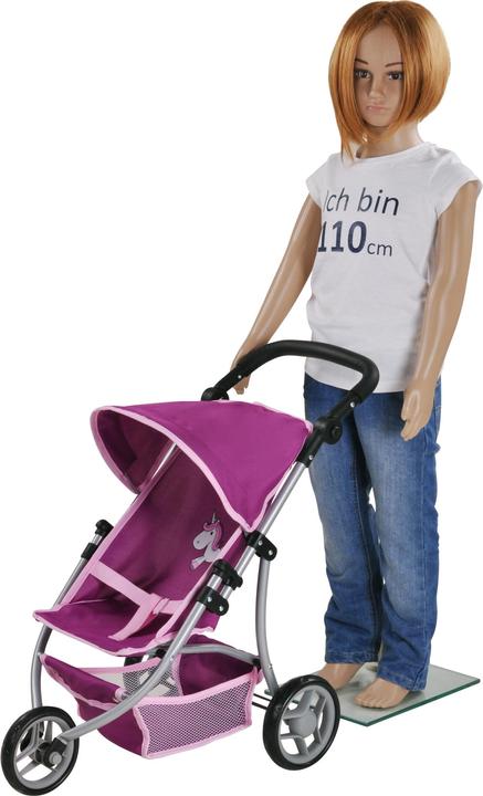 Produktbild Knorrtoys Puppenbuggy Jogger Lio - UMA. Das Einhorn purple