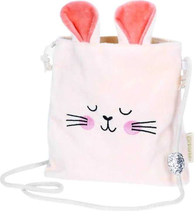 Papierdrachen Ostern Handtasche Hase - Set 1 - rosa
