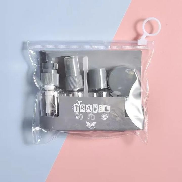 Immagine prodotto Swissdetector Set di barattoli da viaggio per cosmetici (grigio) (Prodotto per l'igiene)