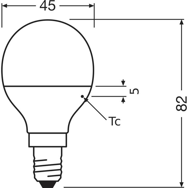 Image du produit Osram Base Retro (E14, 5.30 W, 470 lm, 1 x, F)