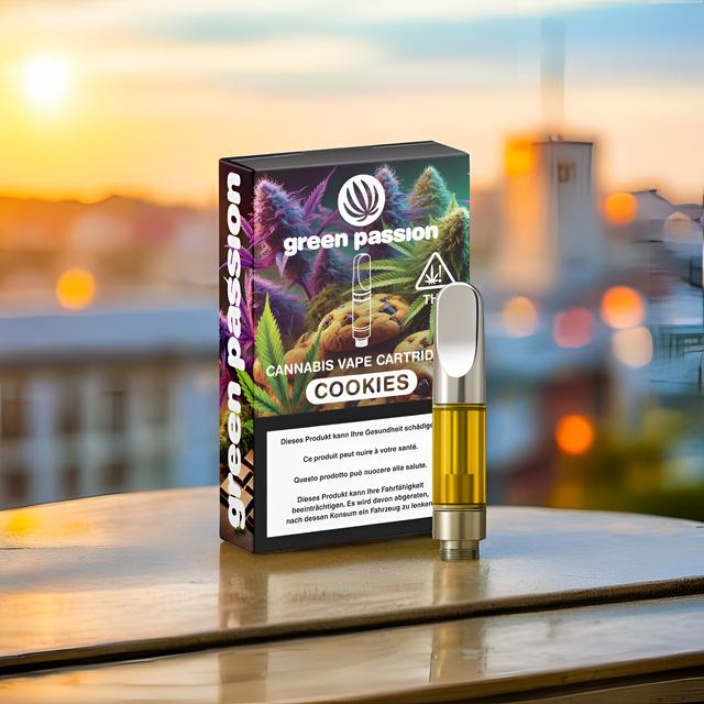 Produktbild Green Passion CBD Vape Cartridge Cookies (Cookie)