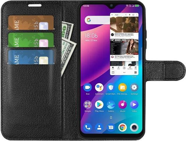 Actual product image MU Classic Litchi Leather Bookcover Series (TCL 30e)