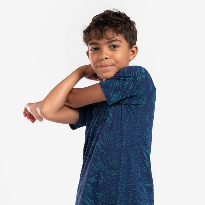 Produktbild Kiprun Laufshirt Kinder ultraleicht - Light 900 blau/grün (152)