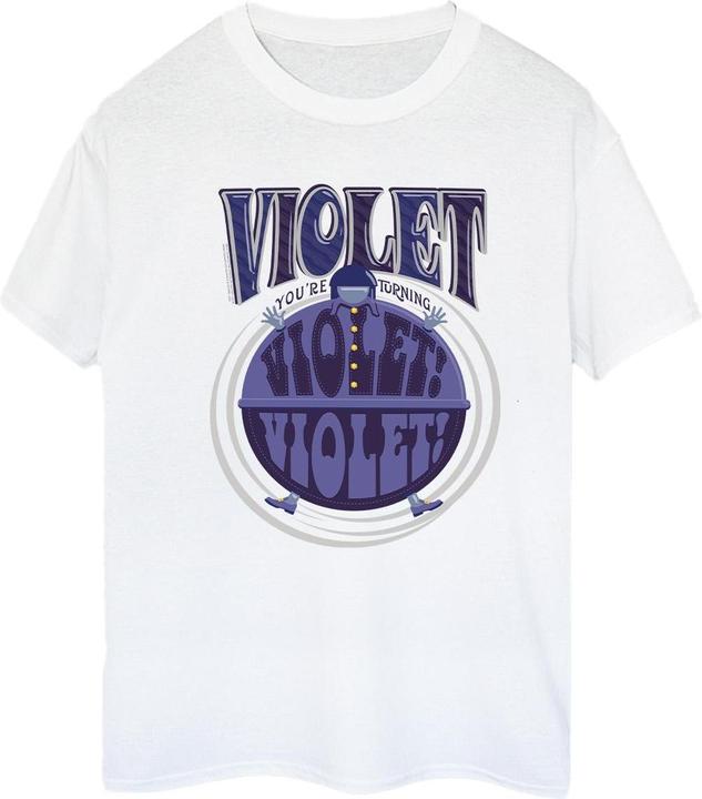 Willy Wonka & the Chocolate Factory Violet Turning Violet TShirt (3XL)