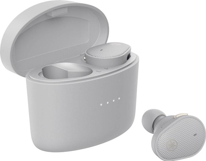 Actual product image Yamaha TW-E5B-GY wireless TWS headphones, colour grey (ANC, 30 h, Cable)