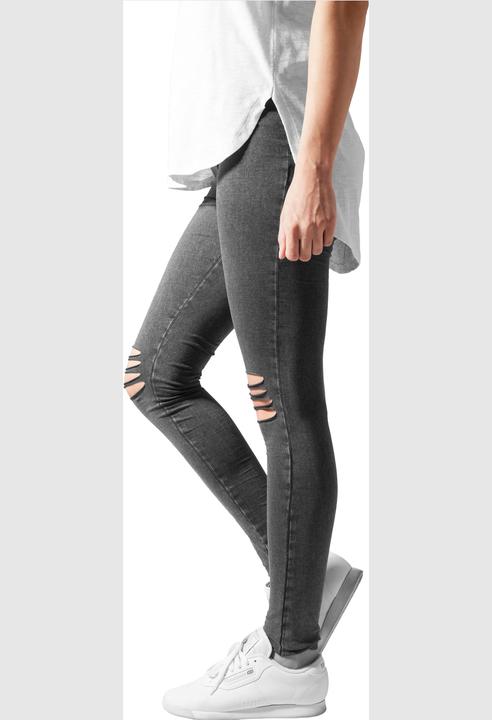 Actual product image Urban Classics Ladies Cutted Knee Leggings (M)