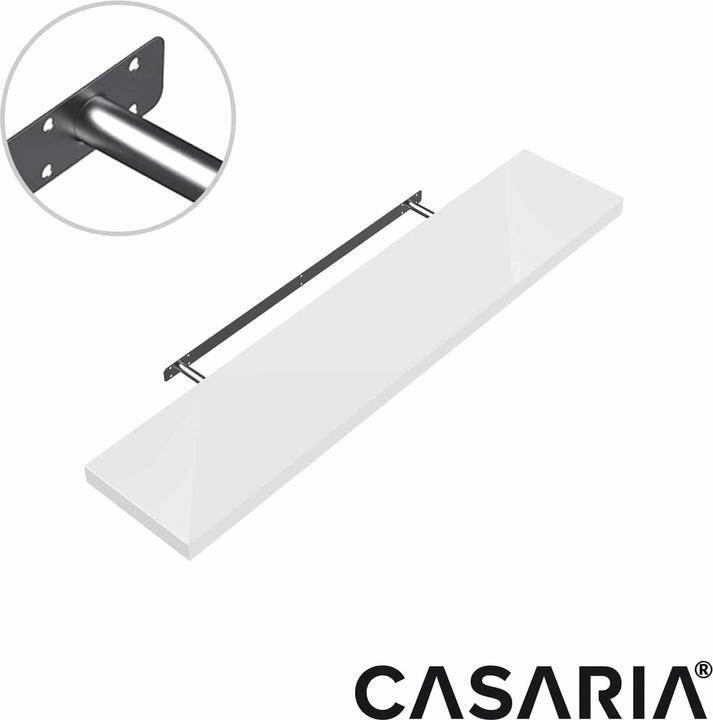 Produktbild Casaria Wandregale (50 x 23 x 3.8 cm)