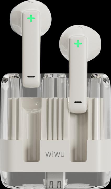 Actual product image Wiwu Bluetooth earphones T21 TWS white (Wireless)