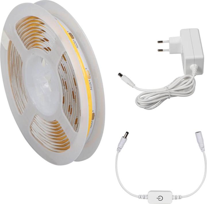 Produktbild Kanlux LED-Streifen Set COB SET 3m=18W Dimmbar 26327 (Neutralweiss, 300 cm, Indoor)