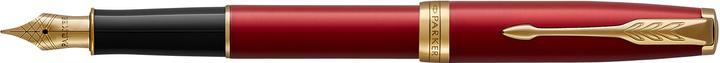 Actual product image Parker Pen Sonnet (Red, Gold, 1 x)