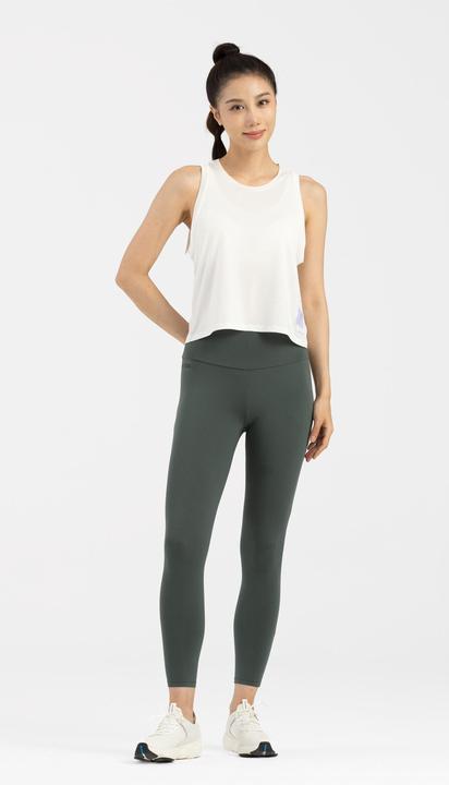 Actual product image Kiprun Débardeur court de Running respirant Femme - Run 500 Dry blanc (XS)