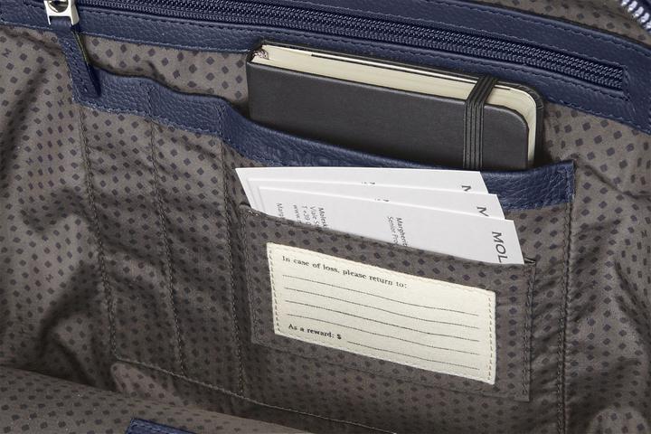 Actual product image Moleskine Classic Lth Backp.Sapphire B (13 l)