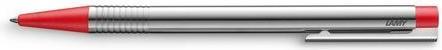 Actual product image Lamy Ballpoint pen 205 logo, refillable, large capacity blue refill, matt in various colors (Matte Red, 1 x)