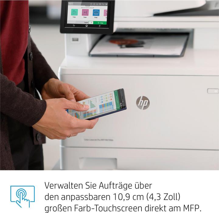 Actual product image HP M479dw Color LaserJet Pro (Laser, Colour)