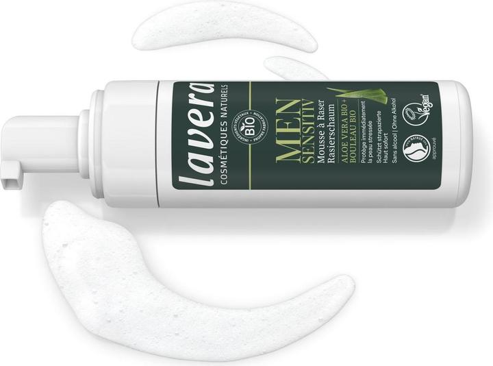 Actual product image Lavera Men Rasierschaum sensi Disp 150ml (150 ml, Shaving cream)