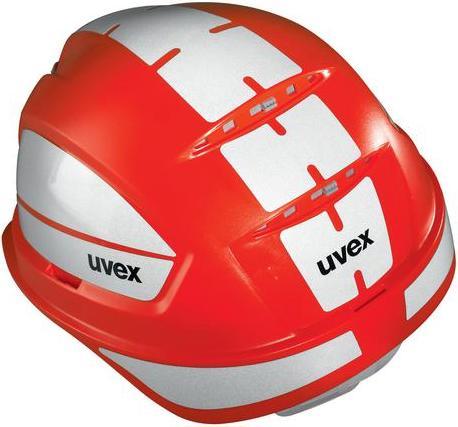 Actual product image Uvex Safety Safety helmet uvex pheos alpine 9773351 red with vents