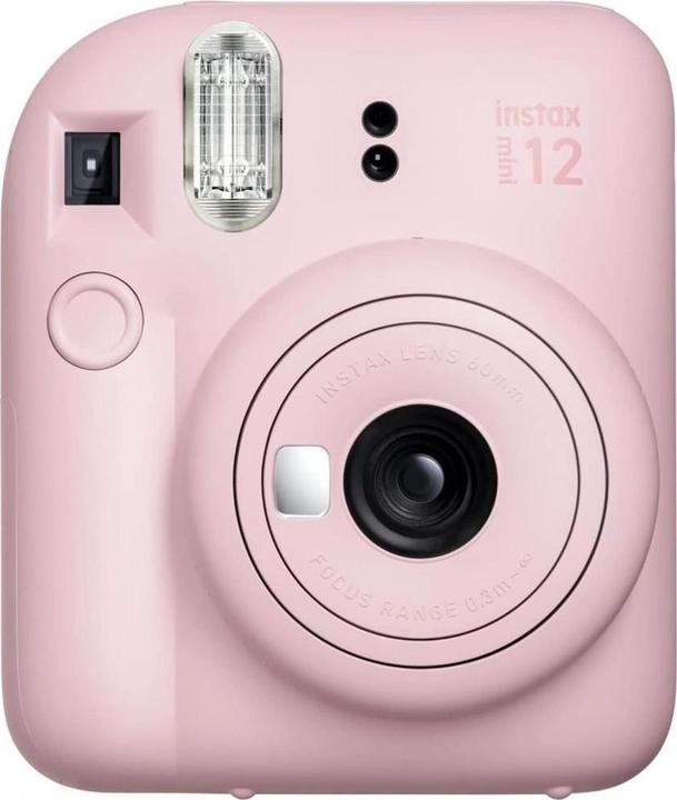 Produktbild Fujifilm Instax Mini 12 Camera, Blossom Pink + instax mini glossy(10pl)