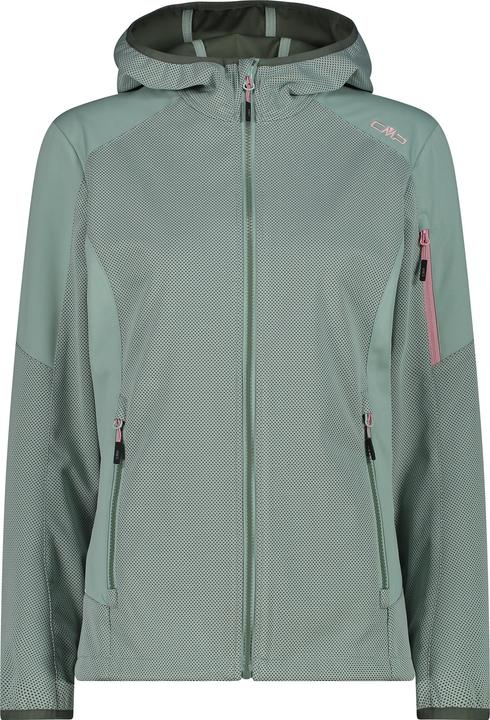 CMP Campagnolo Women's Jacquard Softshell Jacket Zip Hood (36)