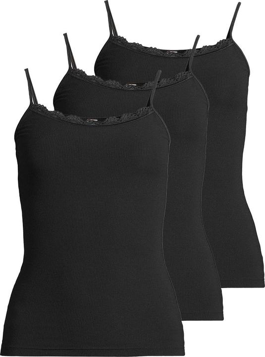 Actual product image Nina von C. 3-pack Body & Soul spaghetti top (44, XXL)
