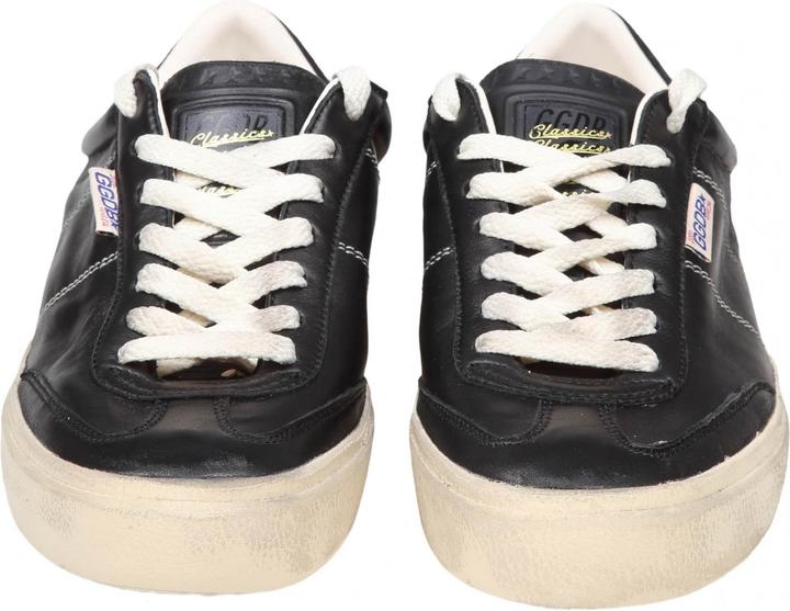 Actual product image Golden Goose soul star sneakers in black leather (40)