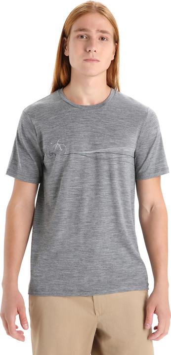 Immagine prodotto Icebreaker Merino Tech Lite II SS Tee Percorsi di Cadenza (M)