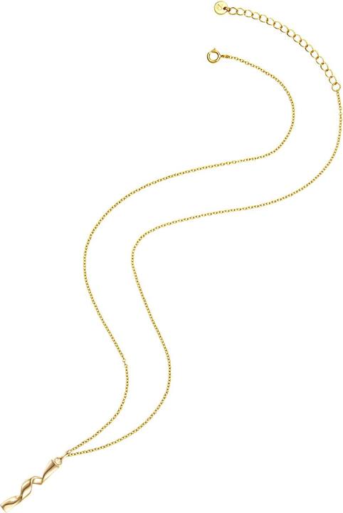 Image du produit Glanzstücke München Femmes argent sterling or jaune 40,0 cm chaîne de base + 5,0 cm d'extension - 32026 (Argent Sterling, 40 - 45 cm)
