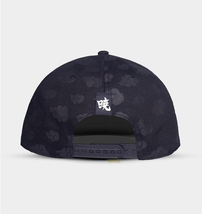Actual product image Difuzed Naruto Shippuden Baseball Cap Tonal Akatsuki Cloud (One size)