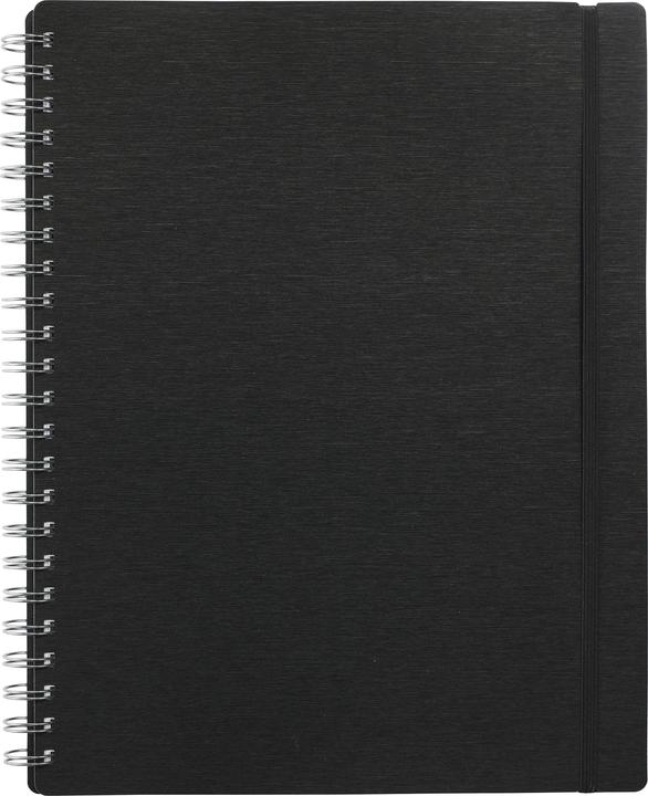Actual product image Kolma Notebook LineaVerde A4 recycled chequered black (A4, Checked, Hardcover)