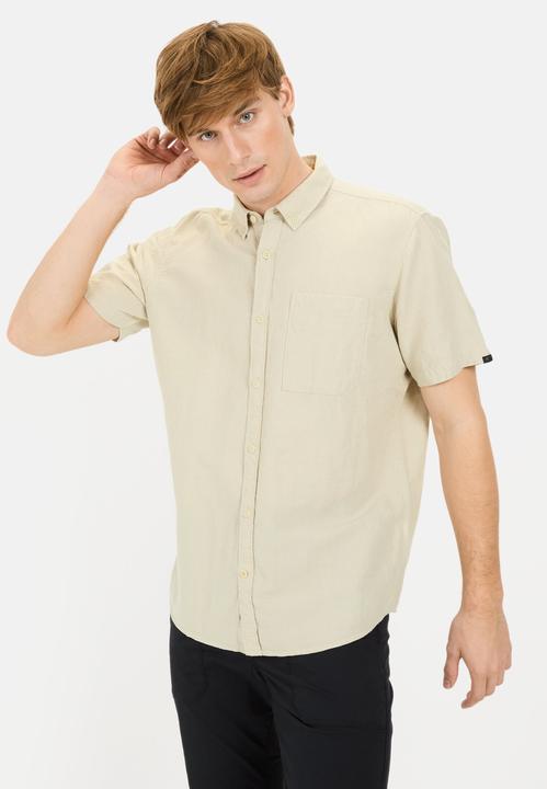 Actual product image Camel Active Kurzarmhemd aus einem Baumwoll-Leinenmix (4XL)