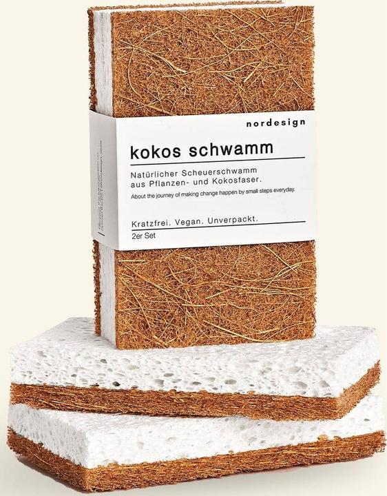 Produktbild Nordesign Kokos Schwamm (2 Stk.)