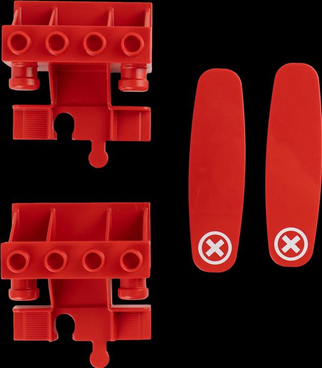 Actual product image LEGO Eisenbahn Zubehoer 2 Prellboecke + 2 Stopp-Codesteine NEU! Teile 4x (8271875)