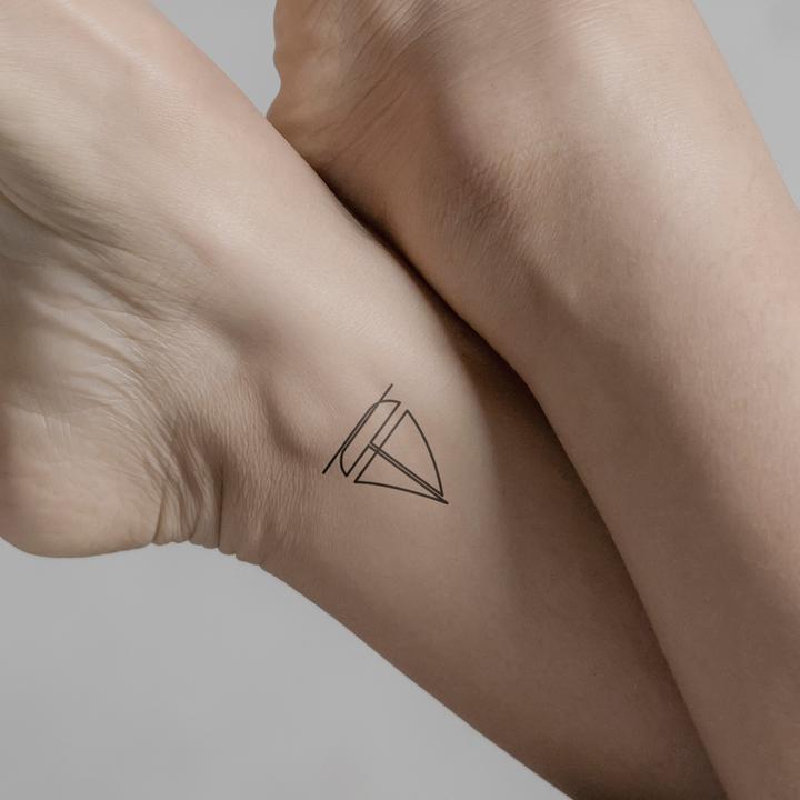 Produktbild minink Temporäres Tattoo – Boot
