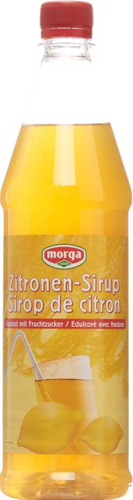 Produktbild Morga Zitronen Sirup mit Fruchtzucker (1 x 7.5 cl)