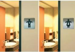 Image du produit Durable Pictogramme PICTO "WC handicapé", carré