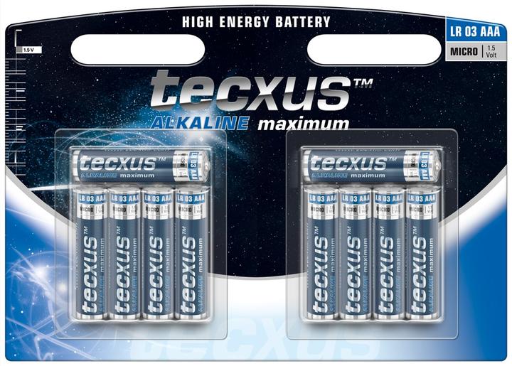 Actual product image Tecxus Alkaline Maximum - Battery 10 x AAA (10 pcs., AAA, 1200 mAh)