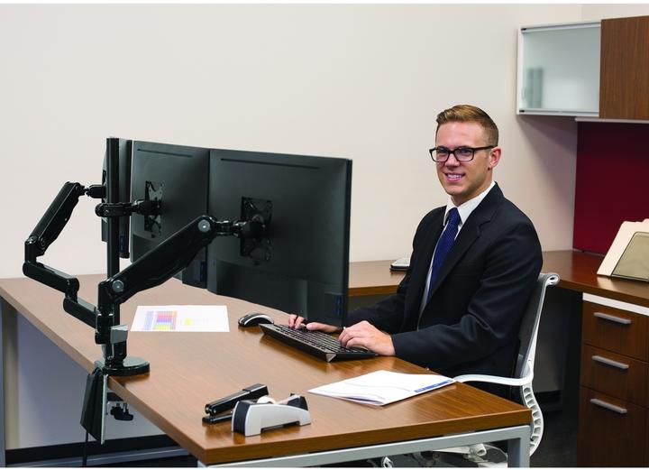 Produktbild Fellowes Platinum Series Dreifach-Monitorarm (Tisch, 27")