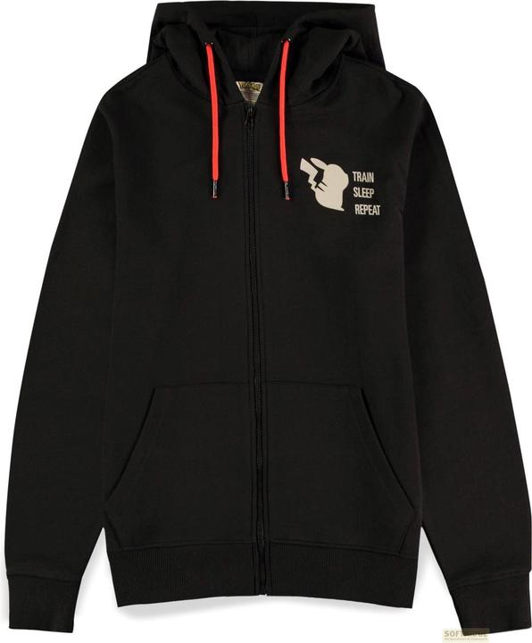 Immagine prodotto Pokémon Felpa con cappuccio da uomo Pikachu Power Nap (XL)