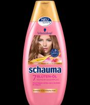 Produktbild Schwarzkopf Schauma Shampoo 7 blüten-öl, 400ml Flasche (400 ml, Flüssiges Shampoo)