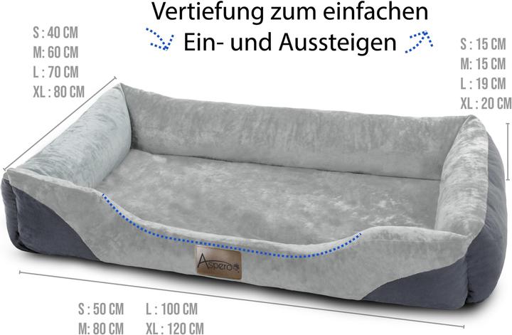 Actual product image Aspero Hanko and Lund Dog Bed and Blanket (Dog)