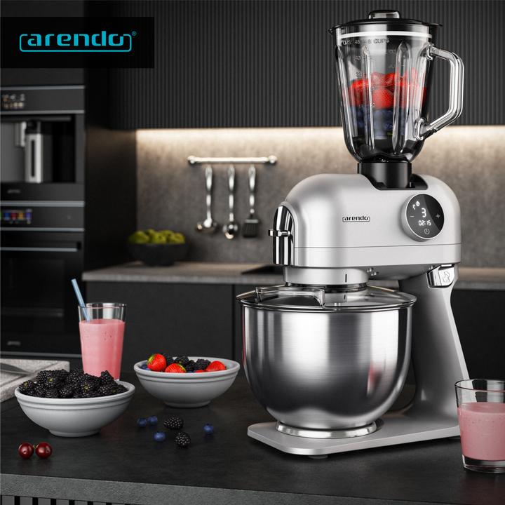 Produktbild Arendo Universal Küchenmaschine mit Standmixer, Rührmaschine (1200 W)