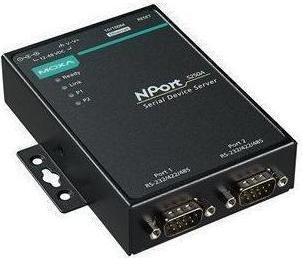 Immagine prodotto Moxa NPORT 5250A-T - Server di dispositivi RS-232422485 a 2 porte, temperatura operativa da -40 a 75C