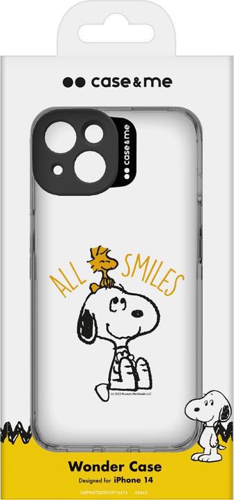Image du produit SBS case&me Peanuts cover cam logo iPhone 14 design4 Snoopy All Smiles Classic (Apple iPhone 14)